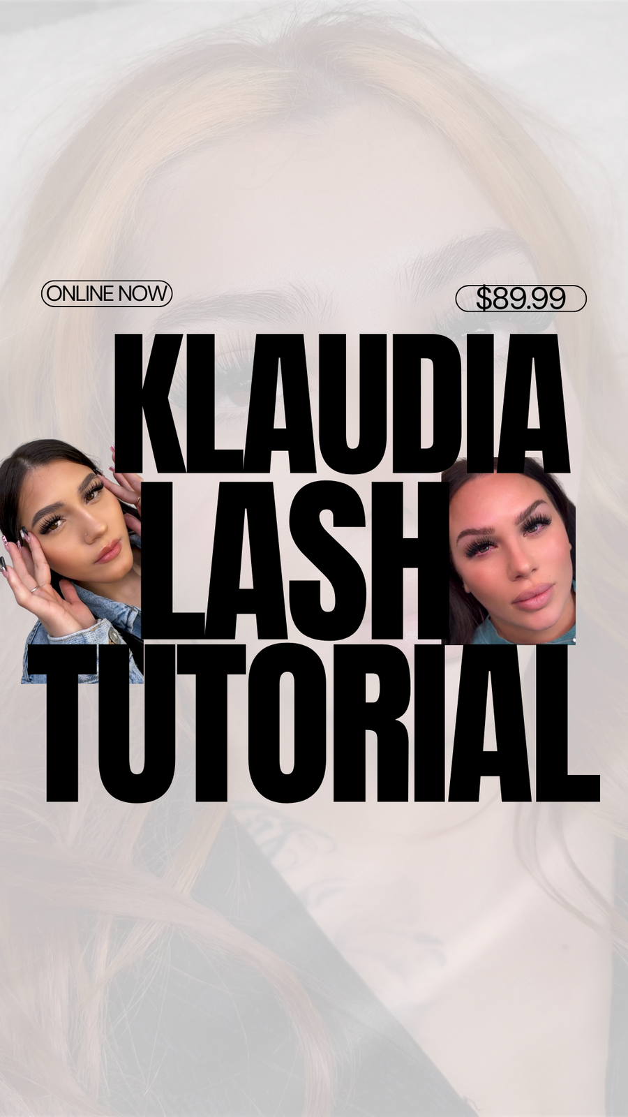 Klaudia w/k Lash Tutorial