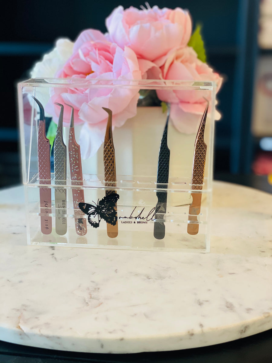 Acrylic Tweezer organizer